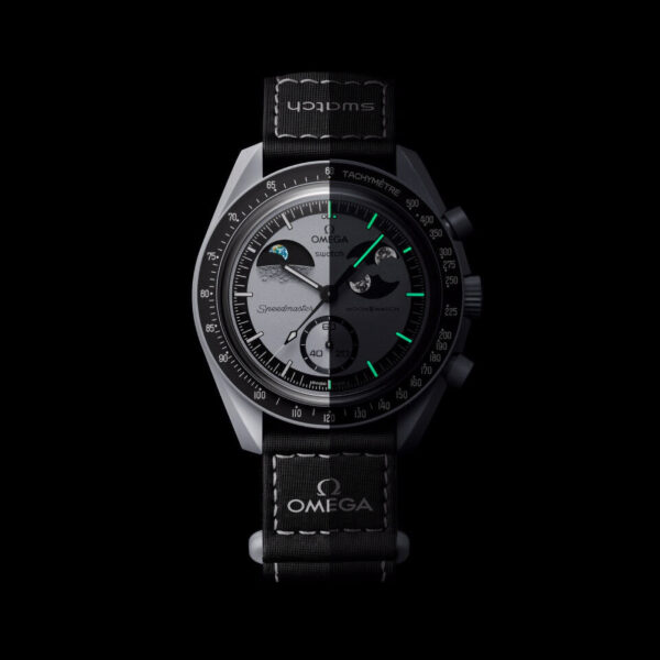 OMEGA × SWATCH Speedmaster 腕時計 Omega Swatch X Earthphase – Watches of Wales