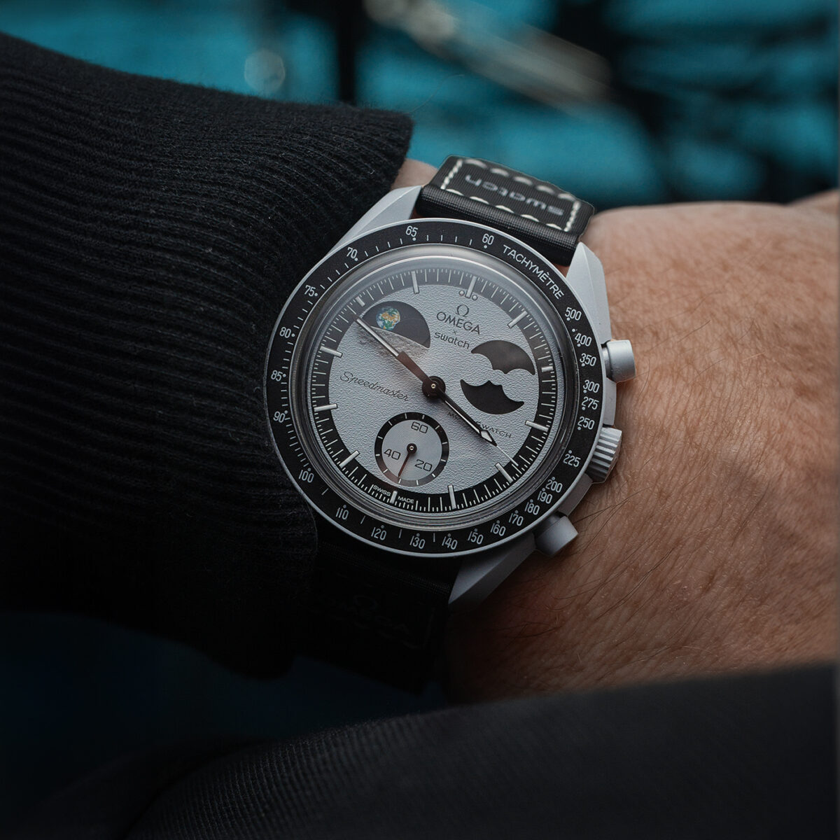Omega Swatch X Earthphase