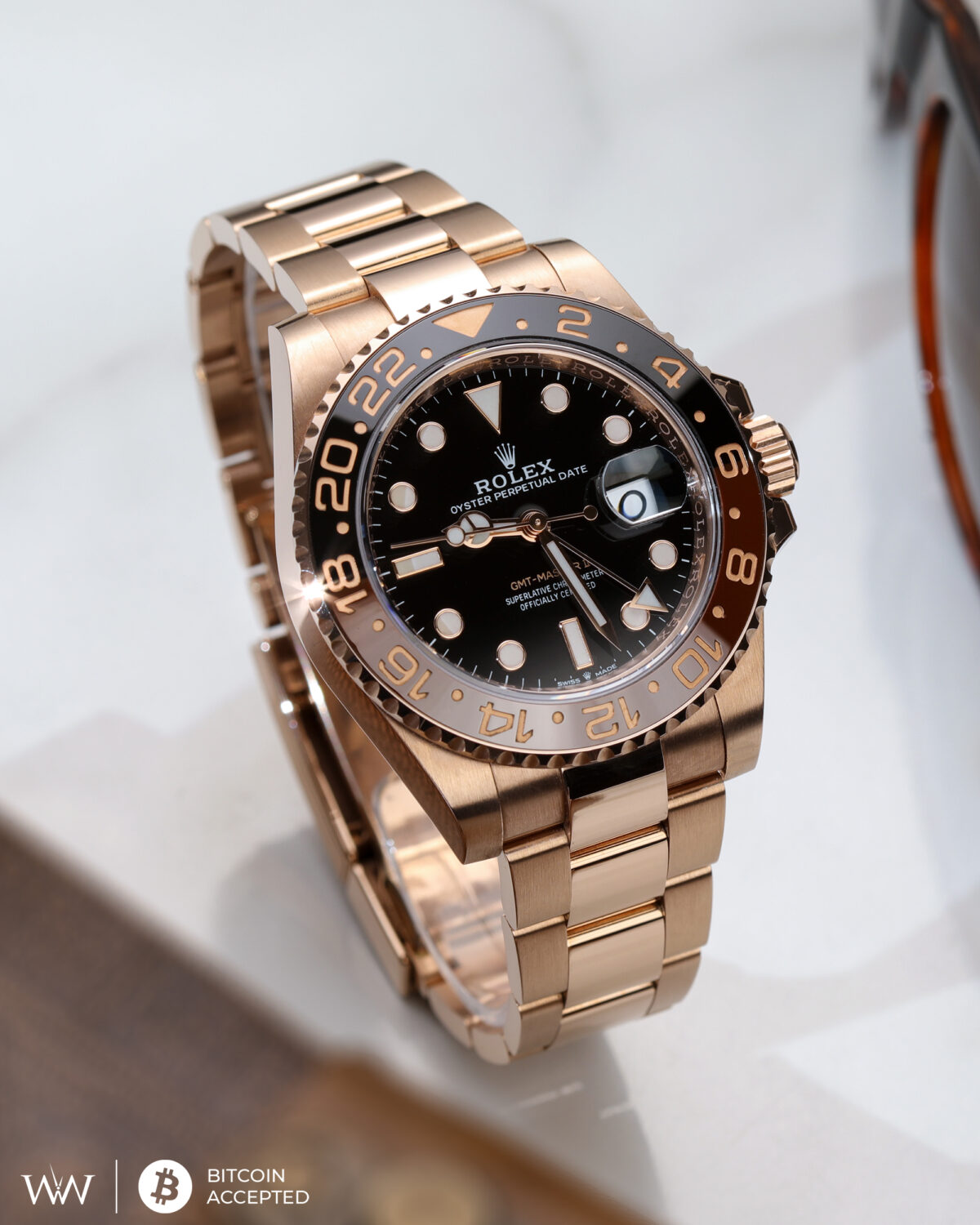 Full Gold Rolex Rootbeer - Image 3