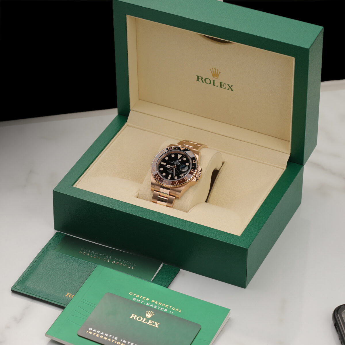 Full Gold Rolex Rootbeer - Image 4