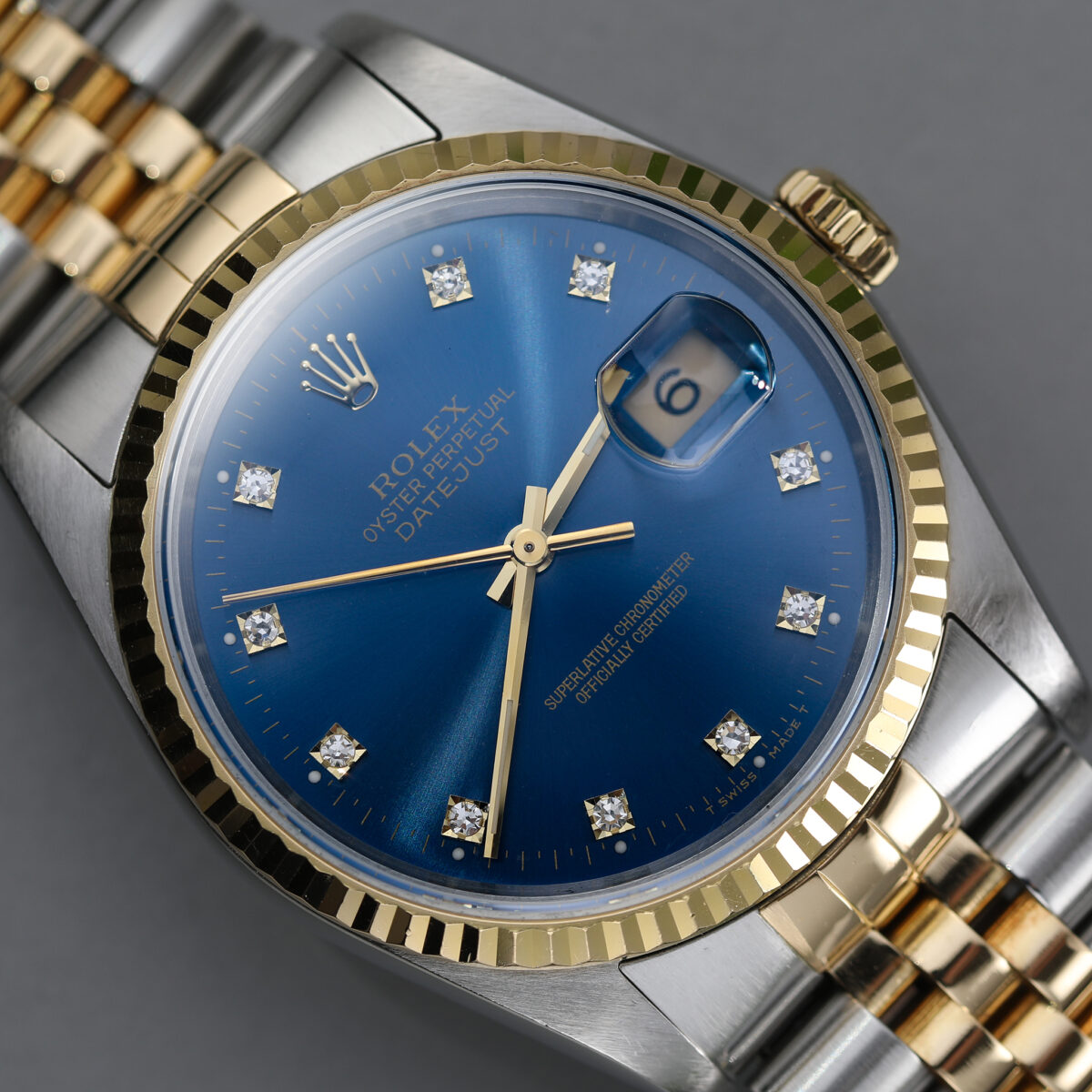 Rolex Datejust Blue Diamond - Image 2