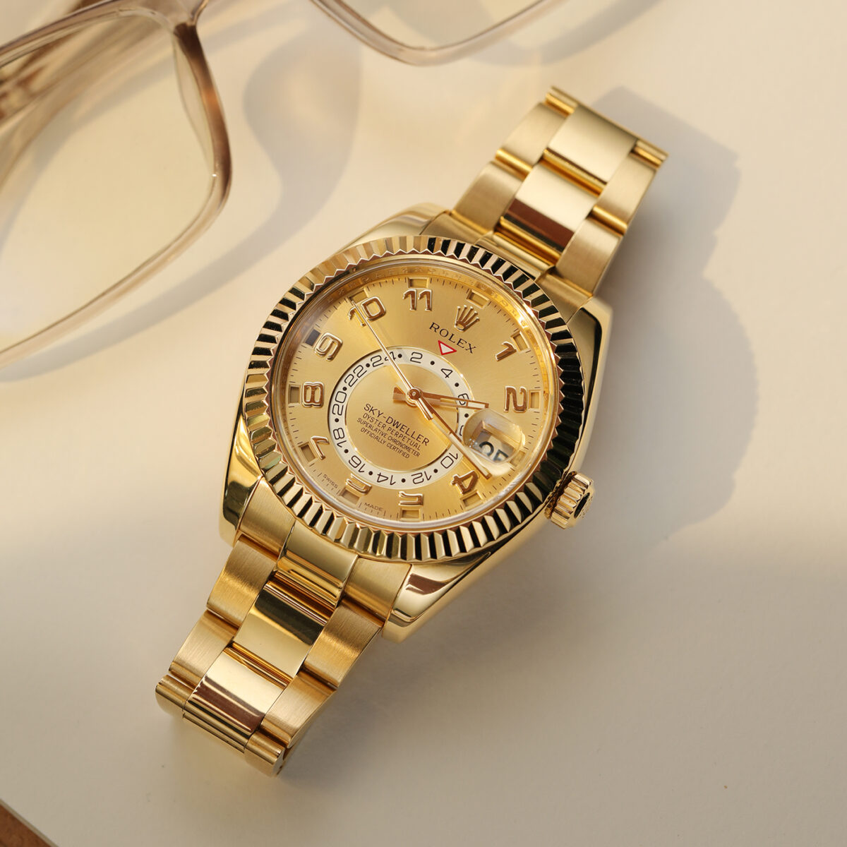 Full Gold Rolex Sky Dweller - Image 5