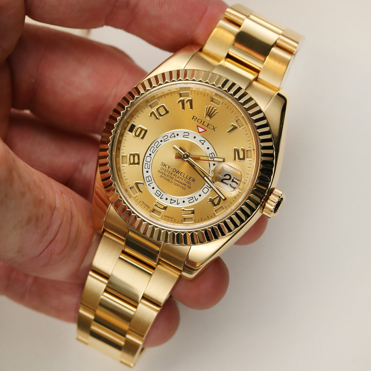 Full Gold Rolex Sky Dweller - Image 6