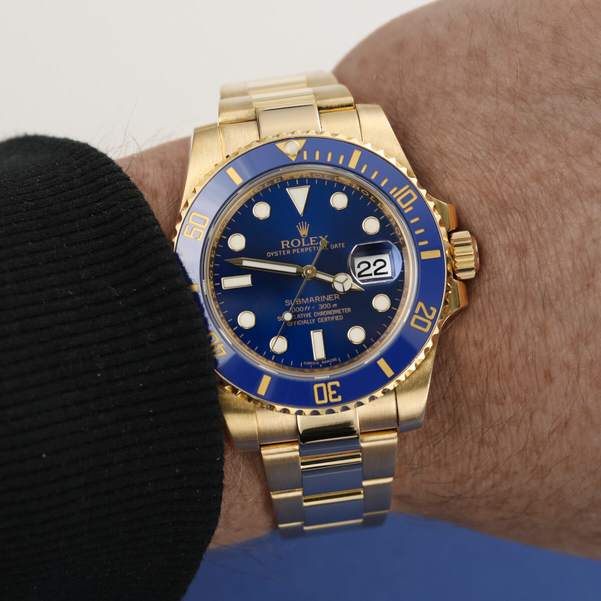 Full Gold Rolex Submariner 116618LB