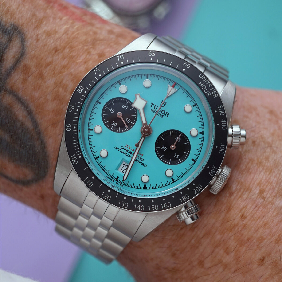 Tudor Chrono: Pink or Blue - Image 4
