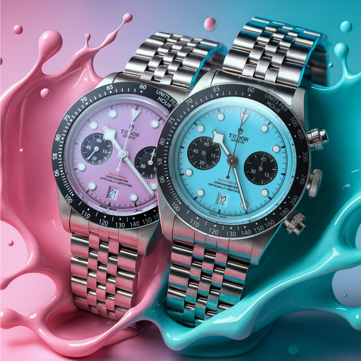 Tudor Chrono: Pink or Blue