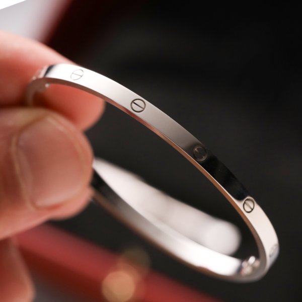 Cartier Love Bracelet White Gold